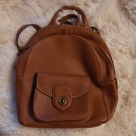 Ralph Lauren | Bags | Ralph Lauren Leather Mini Backpack  display picture 2